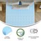 Flash Furniture Capri Comfortable Sleep 2 Inch Cooling Gel Infused 5-Zone Queen Memory Foam Mattress Topper HLC-5ZONE-QUEEN-2-GG - alternate 2
